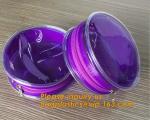 Hot selling luxury round tube lipstick pvc bag packaging high quality colorful