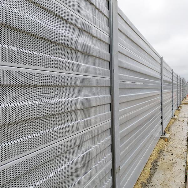 Buy cheap Waterproof Perforated Metal Acoustic Panel Noise Barrier Panels from wholesalers