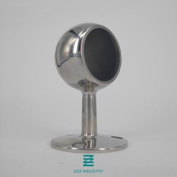 Buy cheap Stainless Steel 304 Handrail Brackets Ends For Staircase Handrail Wall Bracket from wholesalers