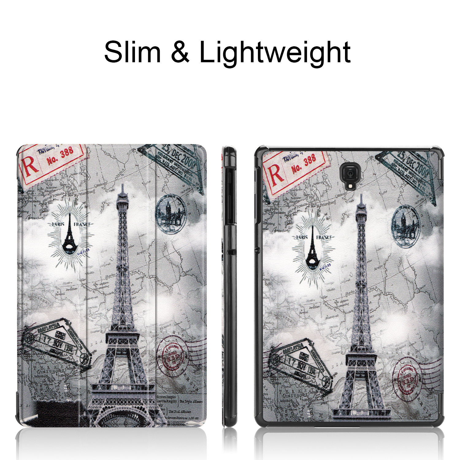 Galaxy Tab S4 10.5 Inch 2018 Case Print Cover for Samsung Tab S4 10.5'' 2018