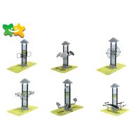 Buy cheap Stainless Steel Outdoor Park Exercise Equipment , Public Park Gym Equipment product