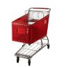 Buy cheap Double Layer Plastic Shopping Carts 110kgs Loading Capacity Plastic Grocery Cart from wholesalers