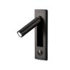 Buy cheap Contemporary embedded mounted Gold Brushed led wall lamps 3W led wall light led reading bedside wall light from wholesalers