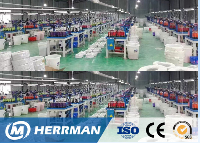 High Speed Wire Braiding Machine , Automatic Cable Braiding Machine Horizontal