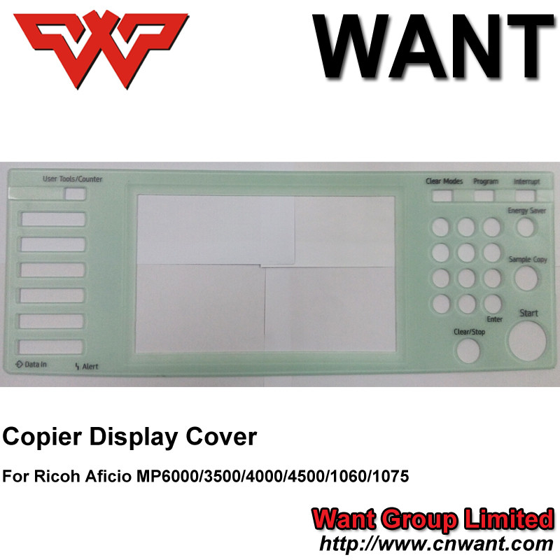 MP6000 MP1060 MP1075 MP3500 MP4000 MP4500 Copier Display Cover compatible For Ricoh Aficio Copier