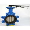 Buy cheap Pin Stainless Steel Lug Butterfly Valve , Handle Cast Iron Wafer Type Butterfly Valve from wholesalers
