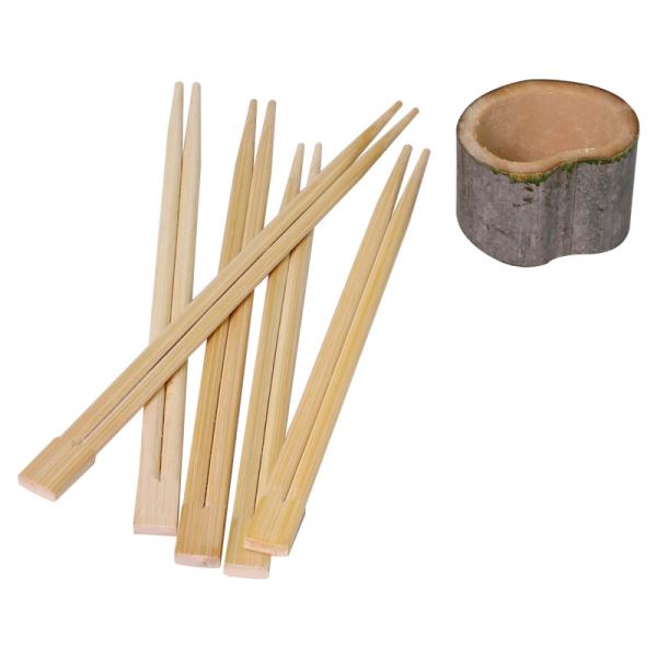 Buy cheap Eco Friendly wholesale 21cm bamboo disposable chopsticks titanium chopsticks from wholesalers