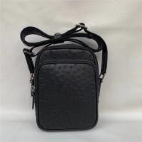 Buy cheap Authentic Real True Ostrich Skin Men Small Leisure Purse Genuine Leather product