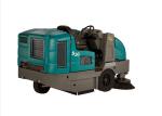 Driving Type Battery Operated Sweeper / Battery Floor Sweeper Excellent Cleaning