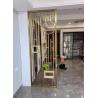 Buy cheap Low Maintenance Stainless Steel Screen Partition For Indoor Metal Room Divider from wholesalers