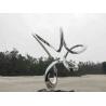 Buy cheap Metal Decoration Modern Abstract Sculpture Large Steel 3m Height Corrosion Resistant from wholesalers
