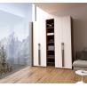 Buy cheap Eco Friendly Swing Door Wardrobe White Cabinet 2 Door For Hanging Clothes from wholesalers