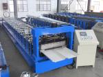 High Speed 8T Standing Seam Roll Forming Machine 45# Steel Roller Material