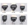 Buy cheap Wall lamp modern bedroom study lens acrylic shade wall light led simple living room lamp creative hotel bed from wholesalers