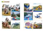 Custom Design Outdoor Amusement Park Equipment Animal Theme Anti Crack