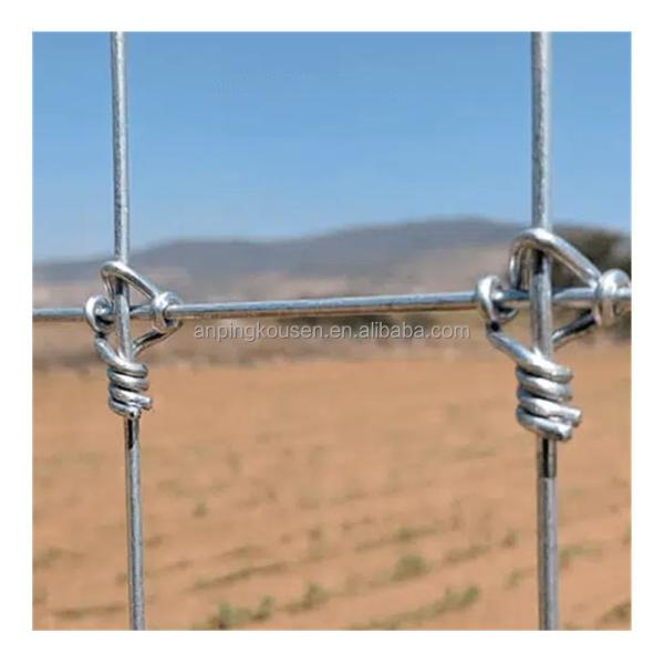 Rot Proof Farm Fencing Guard with Fixed Knot 8ft x 330 ft Galvanized Steel