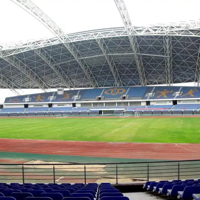 Stable And Rigid Stadium Steel Structure For Coal Storage Construction