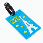 Promotional Custom Logo Travel 3D Soft PVC Luggage Tag, Personalized Rubber