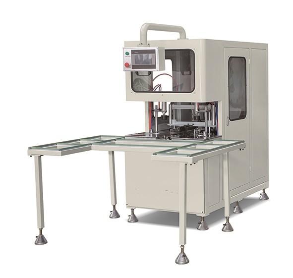 Buy cheap Economic upvc window corner cleaning machine for contruction window production, PLC cleaning machine from wholesalers