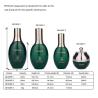 Buy cheap Luxury 120ml Glass Cosmetic Packaging Green Lotion For Personal Care from wholesalers