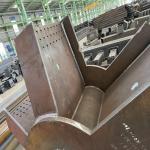 Steel Pipe Column Heavy Steel Fabrication OEM Machinery