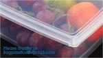 Glossy high quality acrylic storage box,Plastic Round Shape Clear Fresh Box,Food