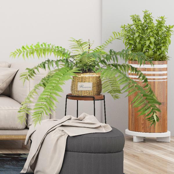 Buy cheap High Uv Proof Outdoor Artificial Potted Floor Plants Fern Tree For Garden Decoration from wholesalers