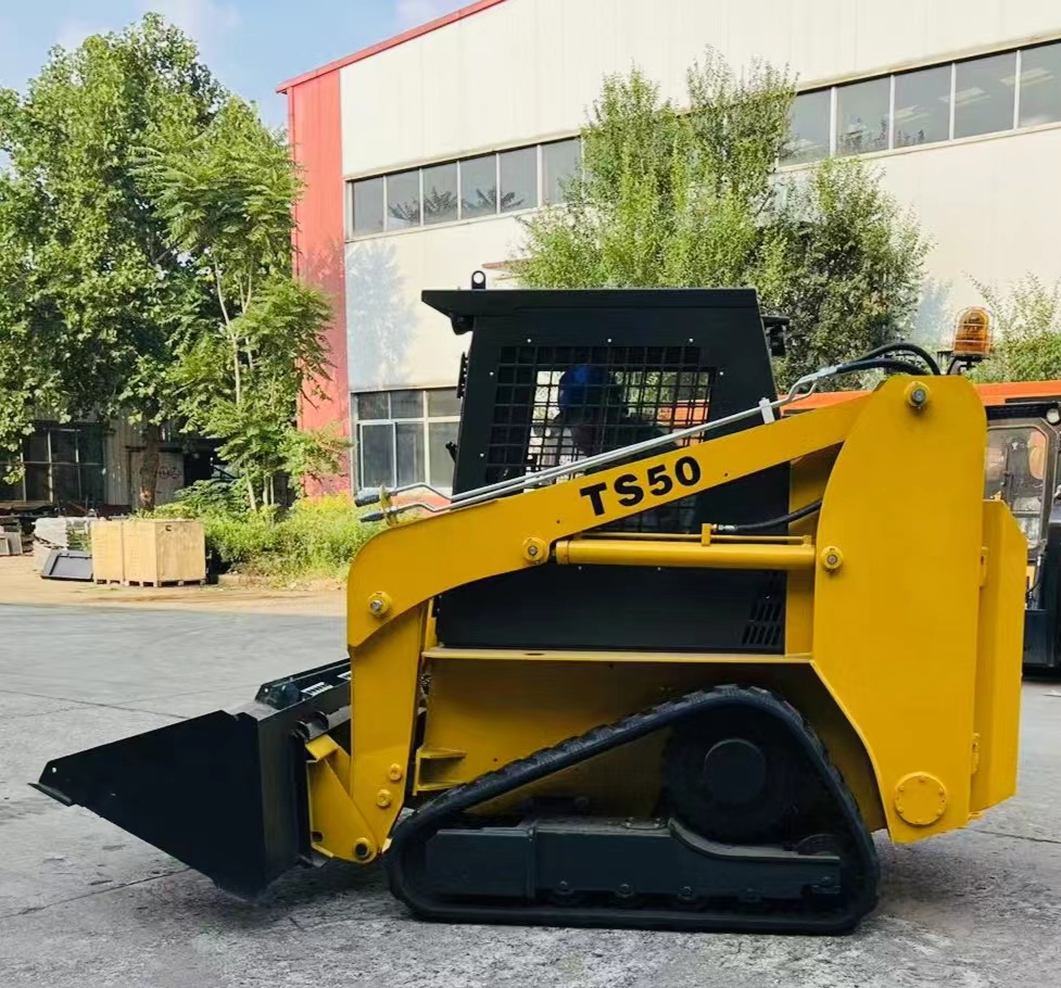 700kg TS50 Crawler Skid Steer Loader with Mitsubishi Engine and Video Technical Support
