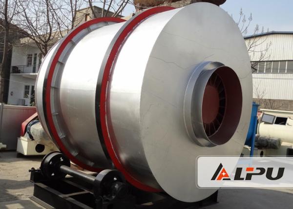 2.5×7 High Efficiency Industrial Drying Equipment / Three - Drum Dryer for Sand