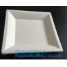 Buy cheap 7 inch Pretty Food Grade Eco Biodegradable Tableware Disposable Corn Starch Plate,corn starch disposable plastic plates/ from wholesalers