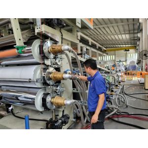 Buy cheap High Efficiency Suitcase Sheet Extrusion Machine 380V Customized Power Consumption from wholesalers