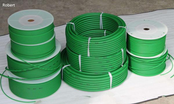 Buy cheap Industry Packing Polyurethane Round Conveyor Belt Easy To Welding Hardness 85A from wholesalers