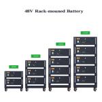 51.2V 10KWH/20KWH LFP Rack-Mounted Solar Energy Storage System Capacity 400A 48V