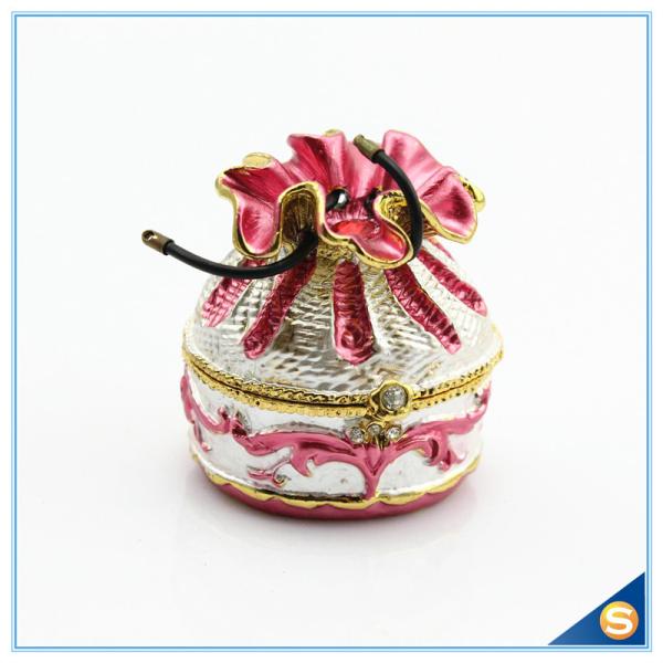 Buy cheap Wholesale Creative Handmade Money Bag Trinket Box Metal Jewelry Box SCJ592 from wholesalers