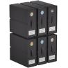 Buy cheap Sheet Organizers And Storage, 4-Pack, Queen/King Size (Grey), Bed Sheet Organizer, Fabric Storage Bins For Bed Sheets, from wholesalers