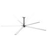 Buy cheap Large Scale Air Movement 6 Blades HVLS Ceiling Fan With Cooling Motor from wholesalers