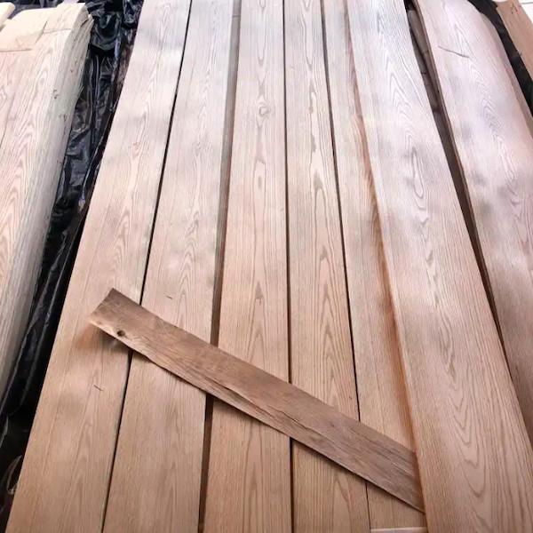 Buy cheap Sliced Cut Natural Wood Veneer 2mm 3mm 4mm 0.5mm Red Oak Panel For Furniture from wholesalers
