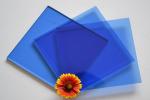 9h Reflective Toughened Glass Blue Reflective Float Glass For Construction