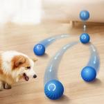 Pet ABS Silicone Material Self Moving Dog Training Kitten Toy for Indoor