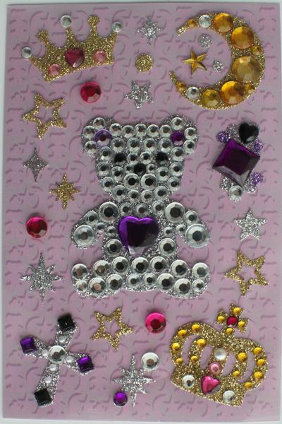Buy cheap Fashionable Recollections Bling Stickers Shinning Glitter For Mirrors OEM from wholesalers