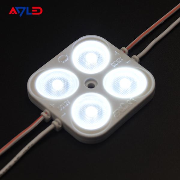 Buy cheap Injection 2835 LED Module 12V 24V 4 Light Sign Lens 3W SMD IP67 Waterproof from wholesalers