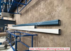 Wholesale Rainspout / Downpipe Roll Forming Machine Trim Flashing Roofing Panel Making Machine from china suppliers