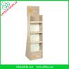 Buy cheap 4 tier paper material supermarket paperboard display shelf printed corrugated racking display stand for health products from wholesalers