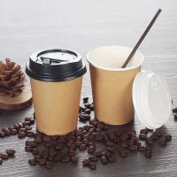 Buy cheap Bio-Degradable PE Coating Takeaway kraft Paper Cups For Hot/Cold Drinking product