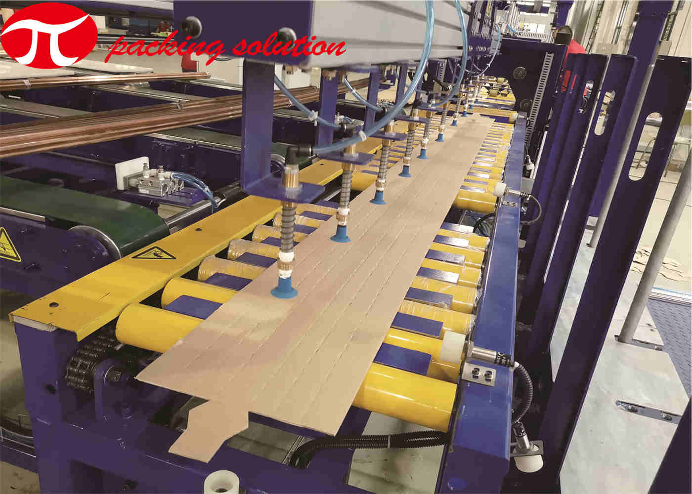 W 50-250mm Copper bar Packing Line H 50-350MM Storage Strapping Horizontal Packaging Machine