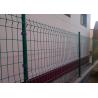 Buy cheap PVC Coated 50*200mm 3d Panel Fence With Round Post from wholesalers