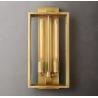 Buy cheap Black And Brass Wall Sconce Brass Glass Wall Light 110V-120V from wholesalers