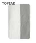 Gold Gray Blue And White Striped Pool Towels Suede Beach Towel Hiking 300g