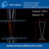 Buy cheap PS 3.3 OZ disposable plastic customized wine glasses and cup mold /dessert wine cup mould from wholesalers
