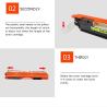 Buy cheap Kebo Printer HP CP1025 Pro 100 M177NW(126A) CE310 K/M/C/Y Compatible Color Toner Cartridge from wholesalers